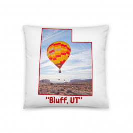 Bluff Balloon Festival Pillow